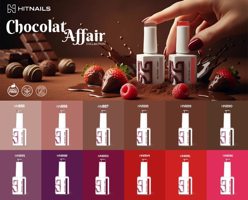 Coleção Verniz Gel Chocolat Affair