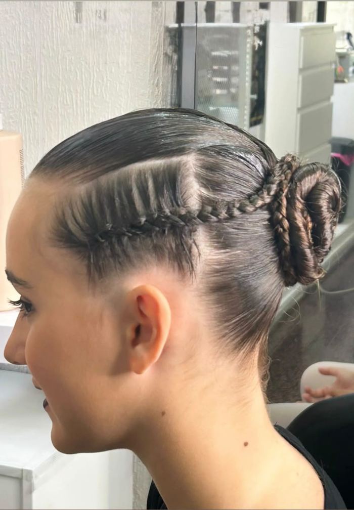 Penteado e trança